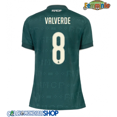 Maglie da calcio Real Madrid Federico Valverde #8 Seconda Maglia Femminile 2026-27 Manica Corta